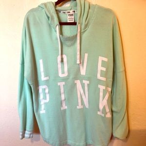 Pink hoodie